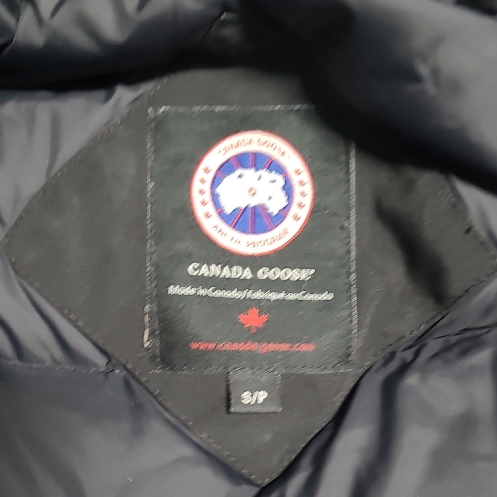 Canada Goose Black Jacket with Fur Hood - Picture 15 of 16